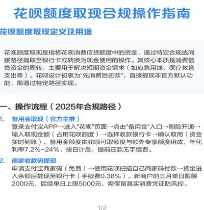 花呗天猫额度怎么套出来