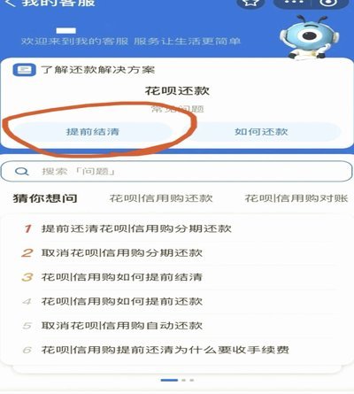 如何在白条分期中提前还款？