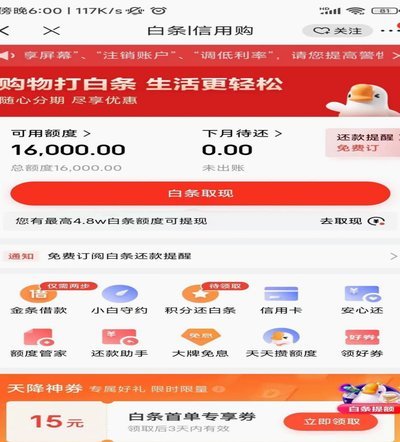 白条额度如何提现攻略