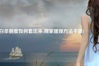 白条能套现吗？